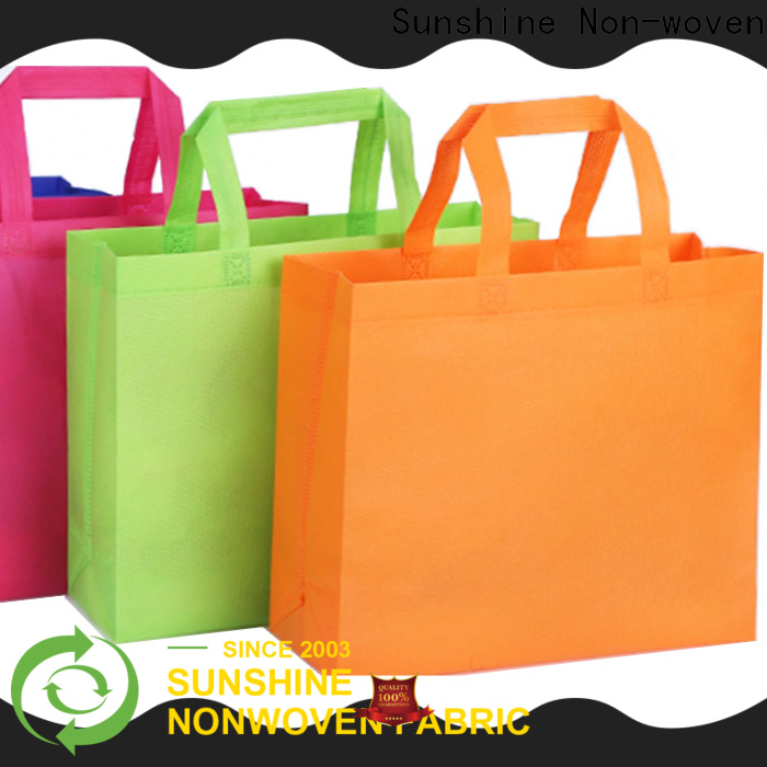 Sunshine medical non woven carry bags series for bed sheet