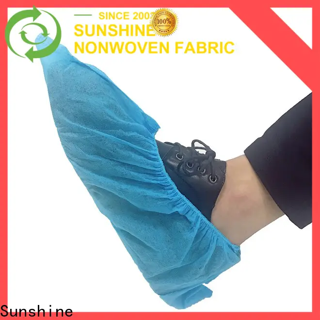 Sunshine hospital non woven shoes cover with good price for medical