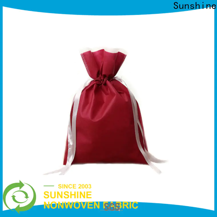Sunshine bags non woven shopping bag factory for household