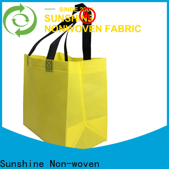 Sunshine biodegradable non woven shopping bag directly sale for home