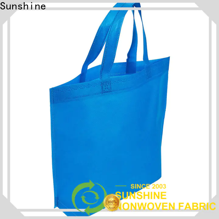 Sunshine waterproof non woven carry bags factory for household