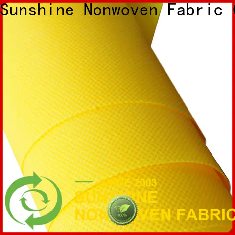 Sunshine soft pp spunbond nonwoven personalized for wrapping