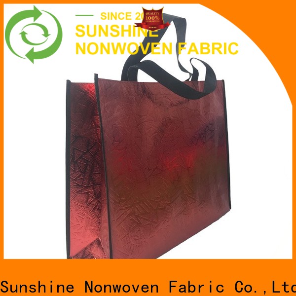 Sunshine reusable non woven carry bags wholesale for household