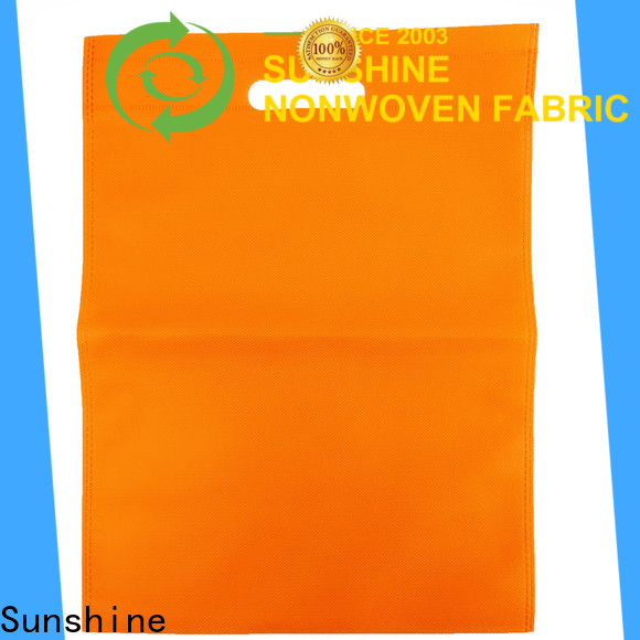 Sunshine reusable non woven shopping bag wholesale for household