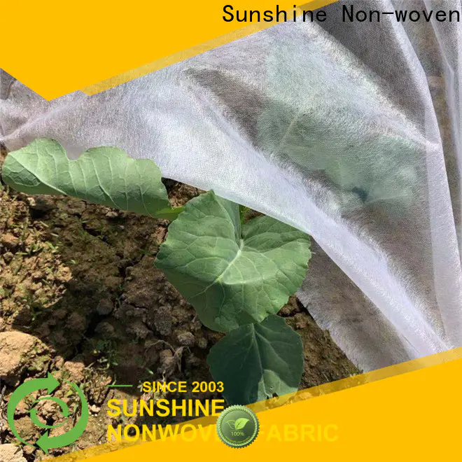 Sunshine approved weed control fabric factory for outdoor