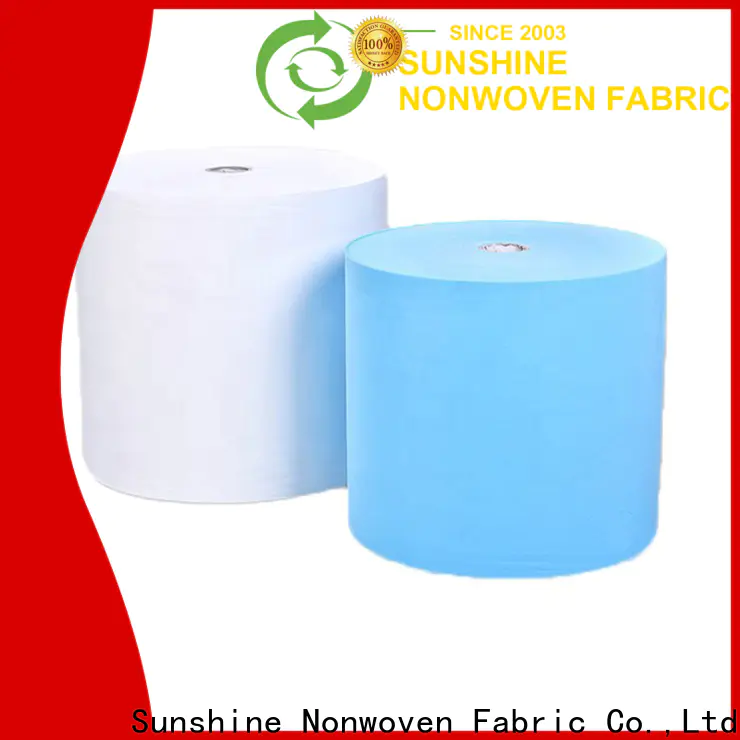 Sunshine medical disposable non woven bed sheet oem for bedding
