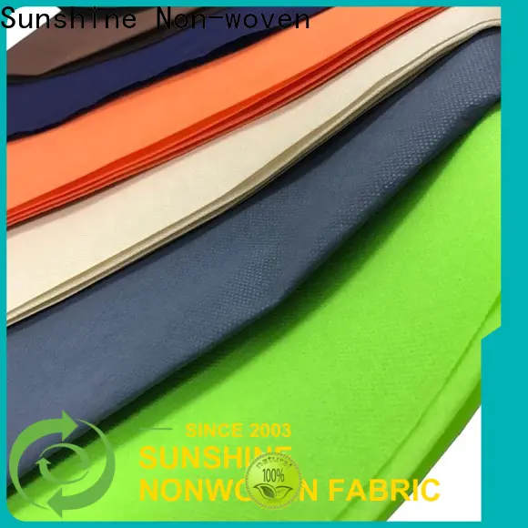 Sunshine spunbond pp nonwoven fabric wholesale for wrapping
