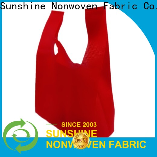 Sunshine pocket non woven shopping bag wholesale for home