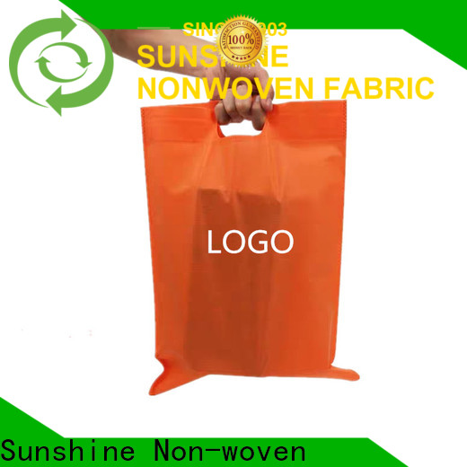Sunshine shopping non woven carry bags directly sale for bedroom