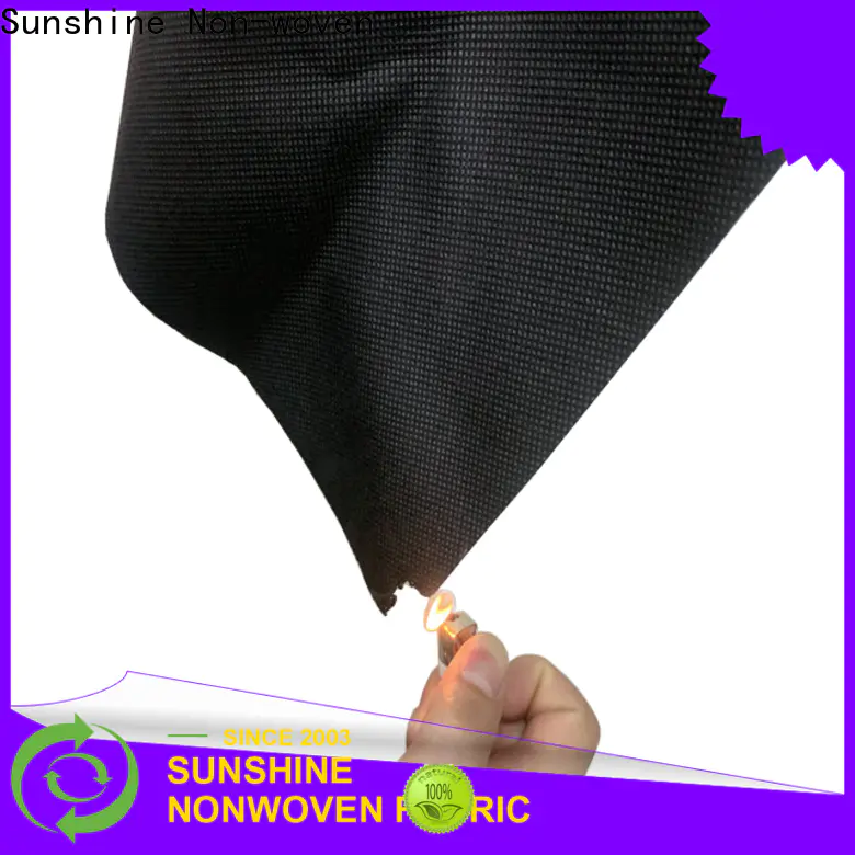 Sunshine pp fire retardant fabric supplier for table cover