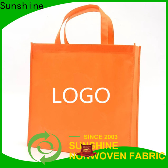 Sunshine waterproof non woven shopping bag personalized for bed sheet