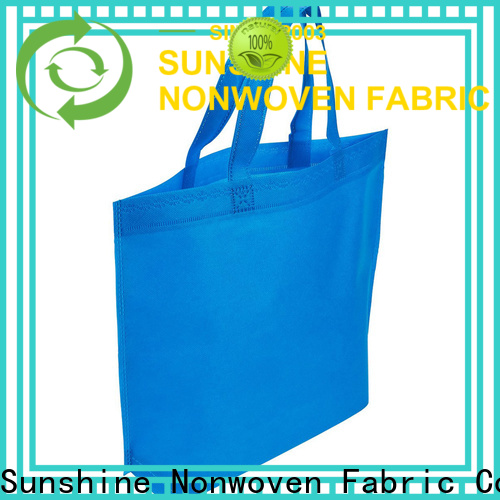 Sunshine handle non woven shopping bag personalized for household