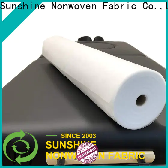 Sunshine perforated non woven sheet customized for bedding