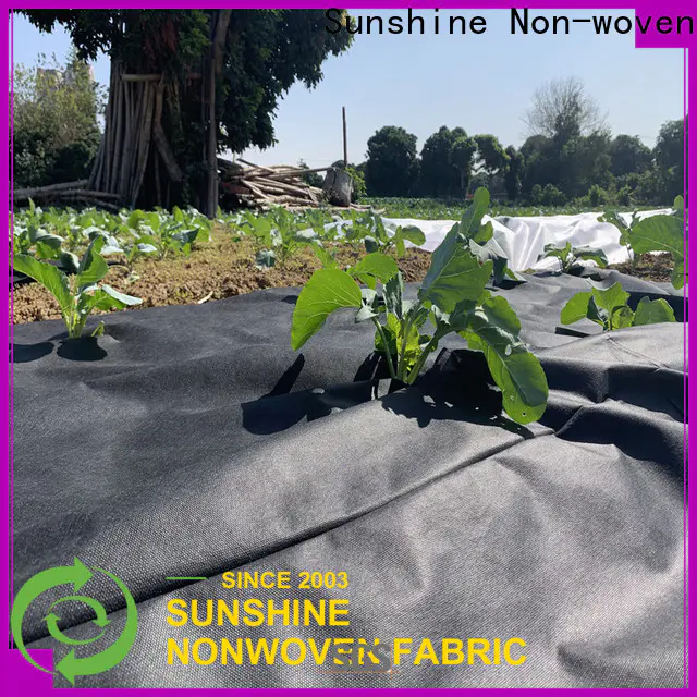 Sunshine convenient weed control fabric factory for covering