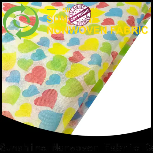 Sunshine printed nonwoven printing wholesale for bedding