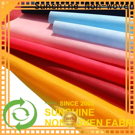 Sunshine fabric non woven cloth from China for shopping bag