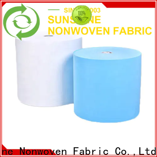 Sunshine disposable disposable non woven bed sheet oem for bedding