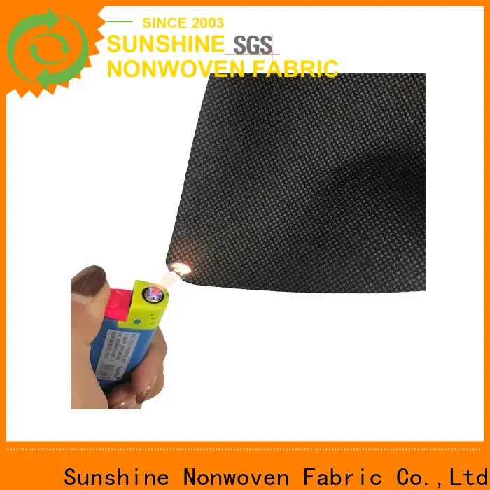 Sunshine spring fire retardant fabric supplier for shopping bag
