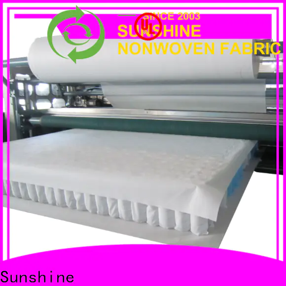 Sunshine spring waterproof non woven fabric supplier for furniture