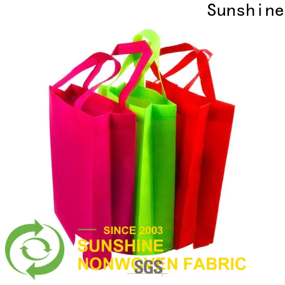 Sunshine disposable nonwoven bags factory for household