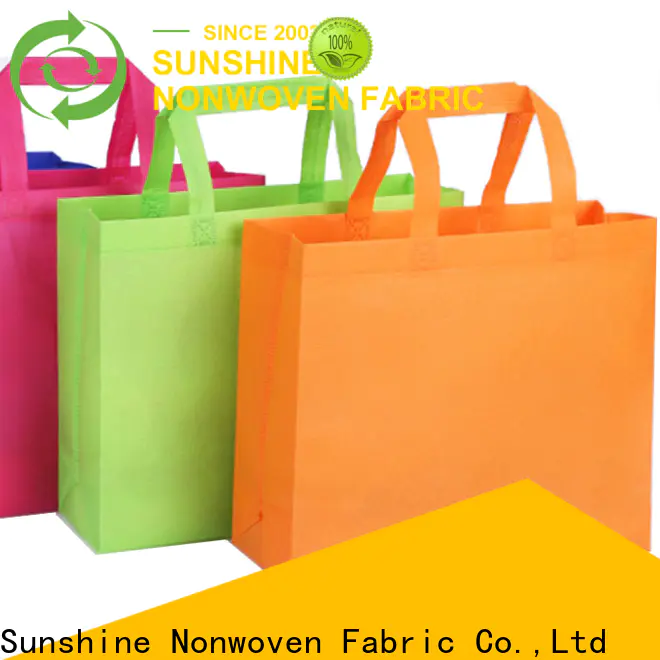 Sunshine medical non woven shopping bag personalized for bedroom