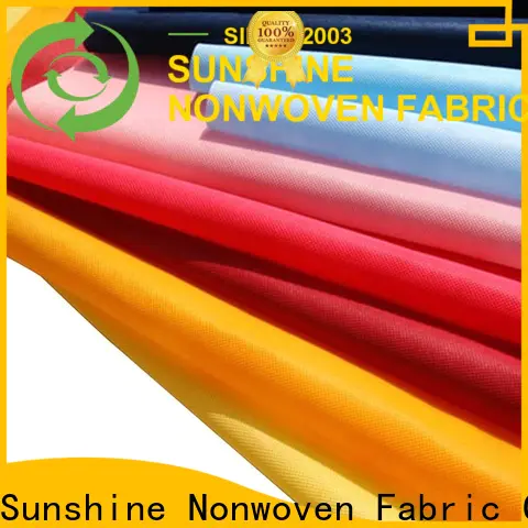 Sunshine durable non woven fabric supplier for shopping bag
