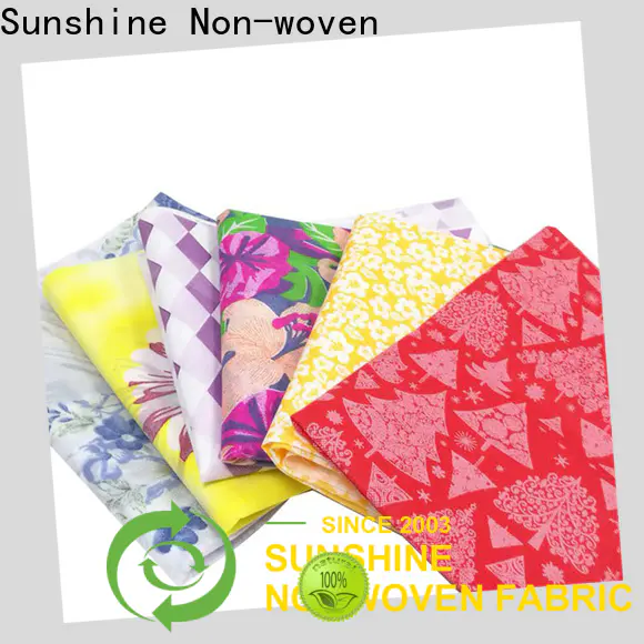 Sunshine spunbond nonwoven printing wholesale for table