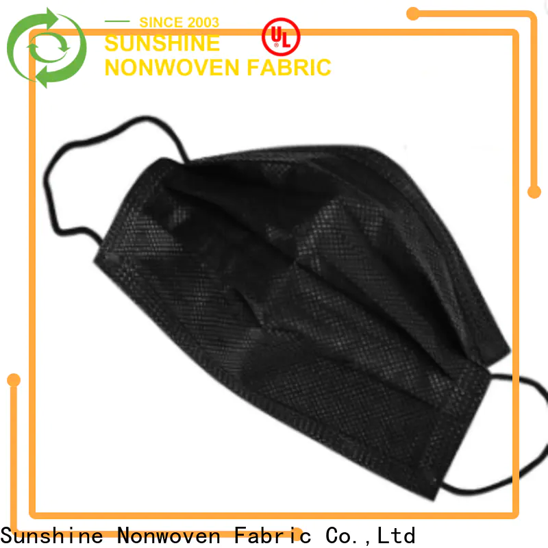 biodegradable gold face mask nonwoven supplier for medical products