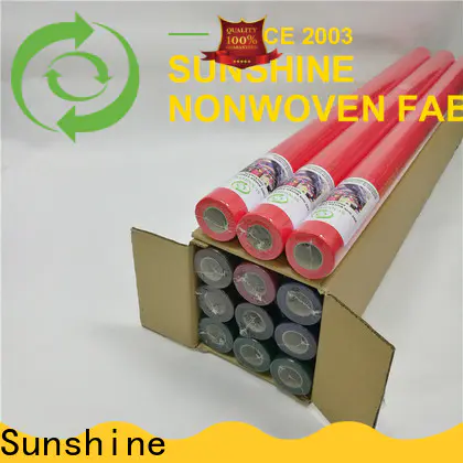 Sunshine spunbond nonwoven table cloth factory for table