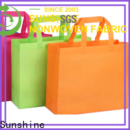Sunshine eco nonwoven bags wholesale for bedroom