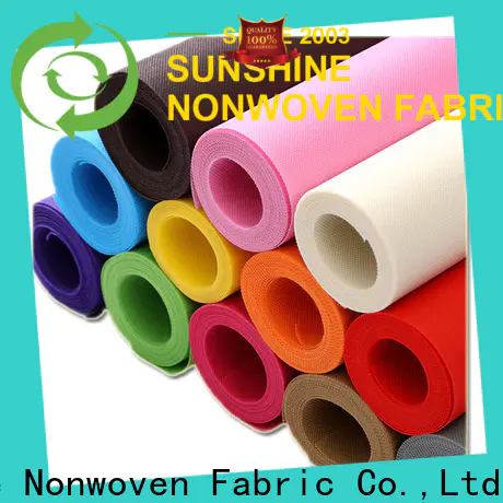 Sunshine quality pp spunbond nonwoven fabric machine design for gifts