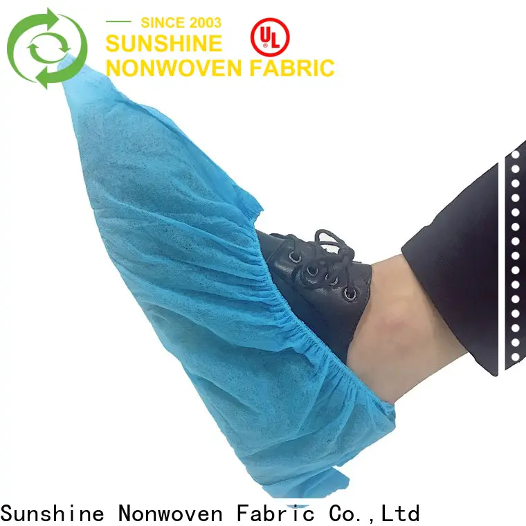 Sunshine soft non woven shoes cover manufacturer for medical