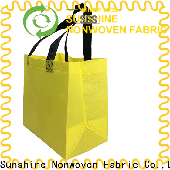 Sunshine shopping nonwoven bags directly sale for household