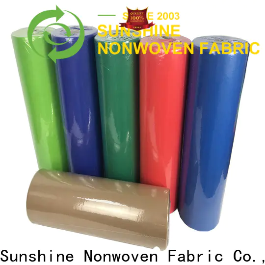 Sunshine disposable nonwoven table cloth directly sale for table