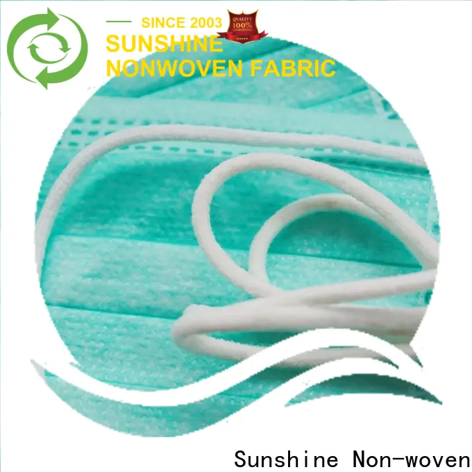 Sunshine nonwoven natural face masks for sensitive skin with good price for medical products