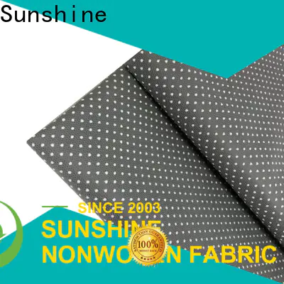 Sunshine recyclable non skid fabric factory price for hotel