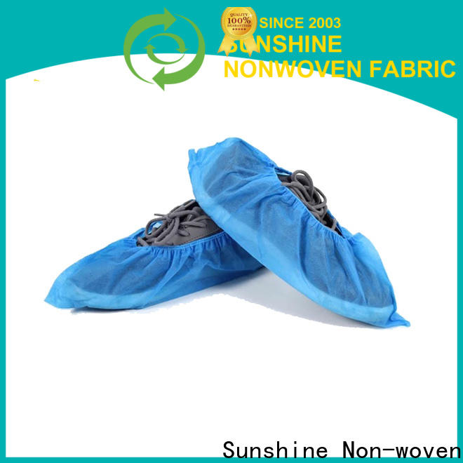 Sunshine printing disposable shoe covers with good price for medical
