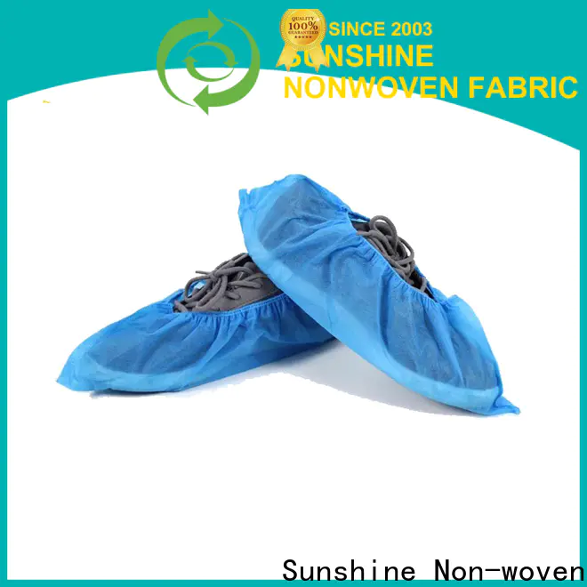 Sunshine printing disposable shoe covers with good price for medical