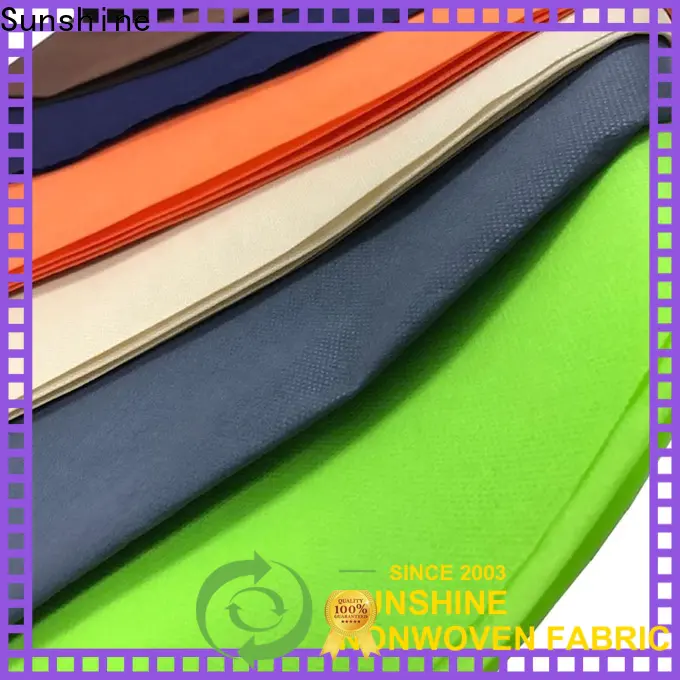 Sunshine 100polypropylene polypropylene spunbond nonwoven fabric directly sale for wrapping