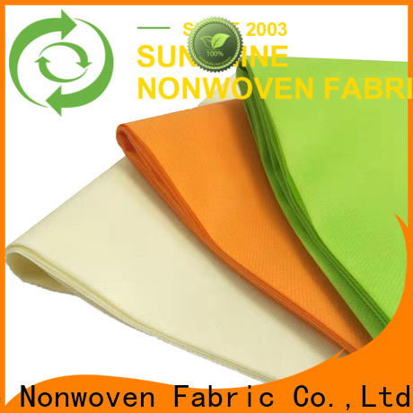 Sunshine soft polypropylene spunbond nonwoven fabric wholesale for packaging