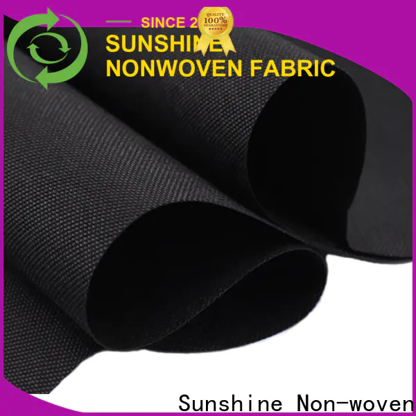 Sunshine eco-friendly non woven synthetic fabric manufacturer for hotel