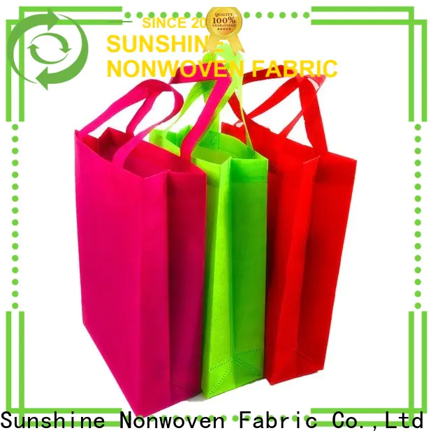 Sunshine single non woven carry bags personalized for home