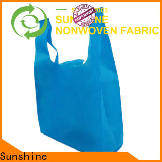 Sunshine waterproof non woven shopping bag personalized for household