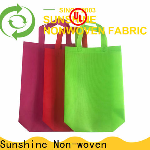 Sunshine single nonwoven bags factory for bed sheet