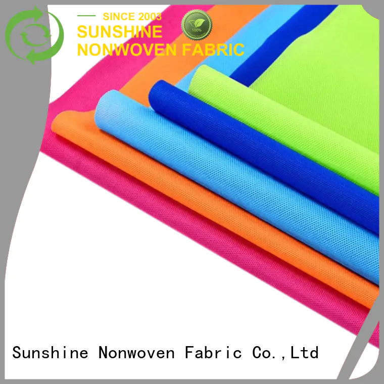 Sunshine creditable pp spunbond nonwoven fabric manufacturer for gifts