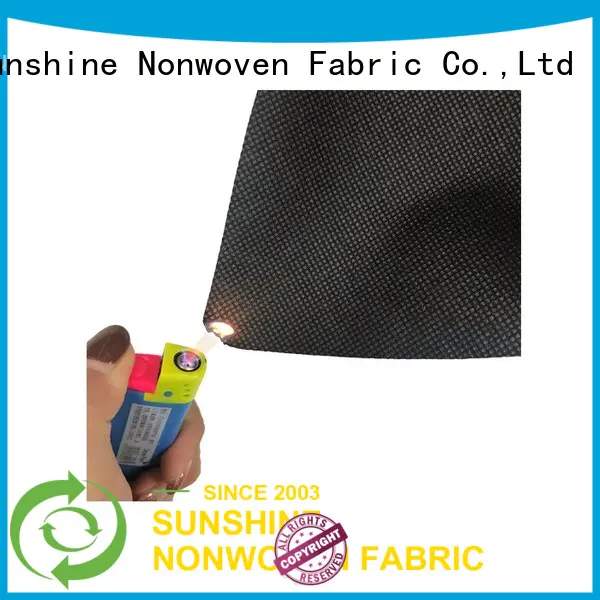 Sunshine rolled fire retardant fabric factory price for bedding