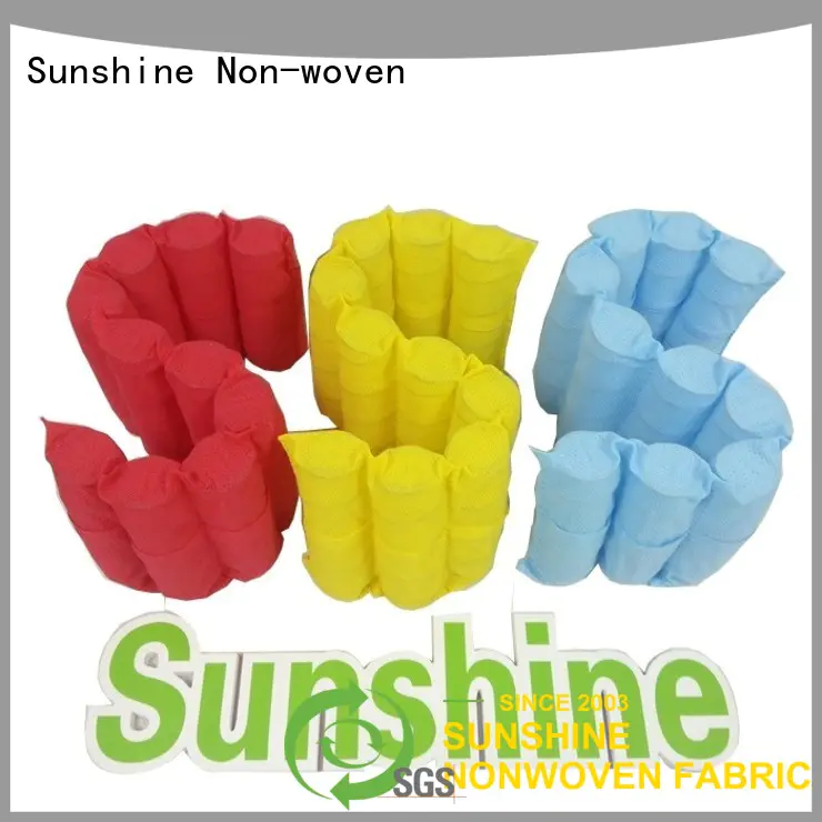Sunshine colorful waterproof non woven fabric factory price for furniture