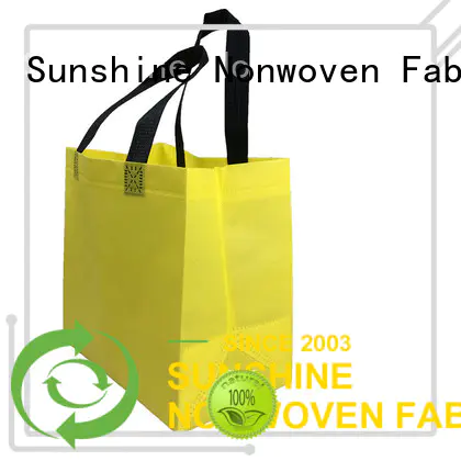 Sunshine disposable non woven shopping bag personalized for bed sheet