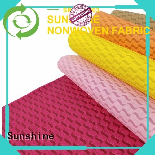 Sunshine non woven embossing inquire now for table
