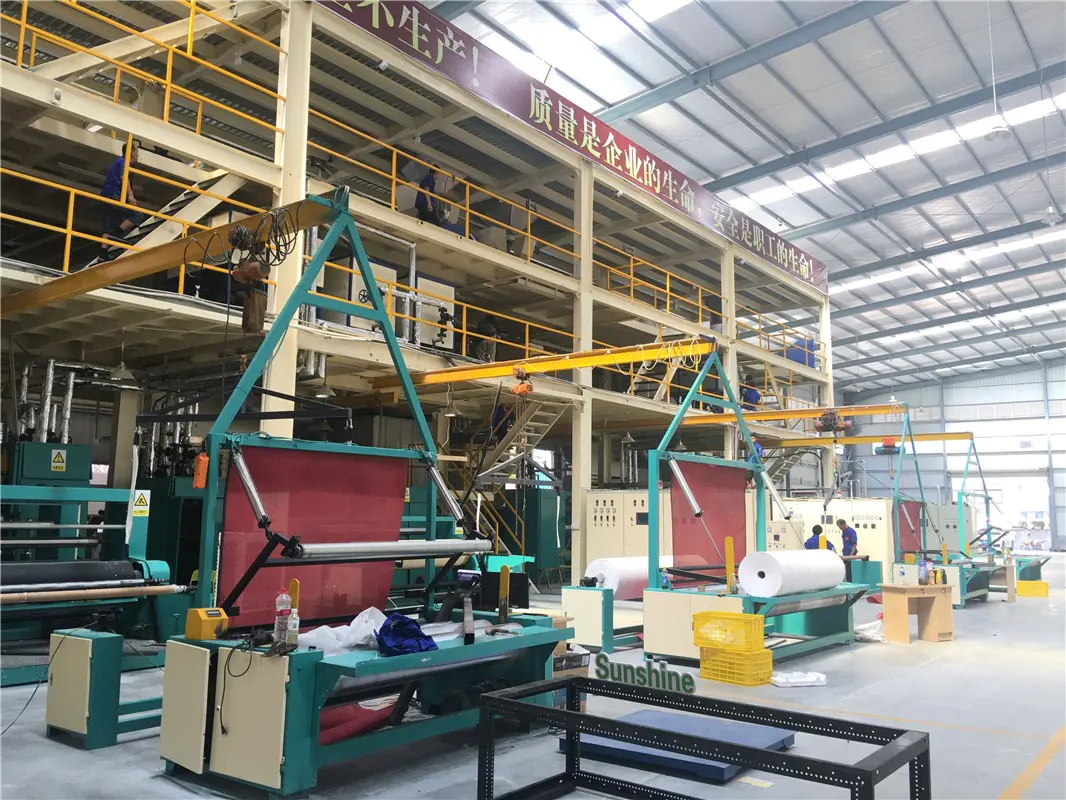 colorful pp nonwoven fabric factory for shop